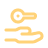 key icon yellow